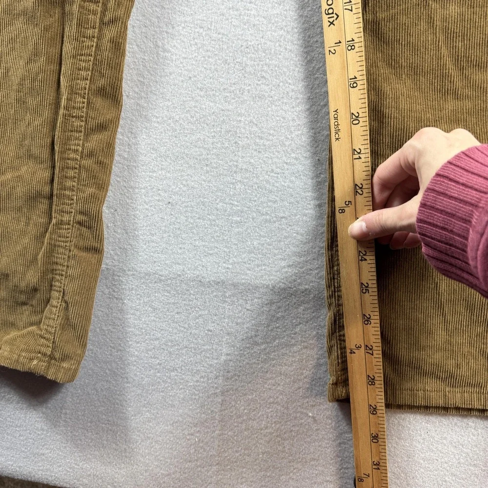 Banana Republic Pants Mens 36x30 Brown Corduroy Straight Leg 5 Pocket Casual